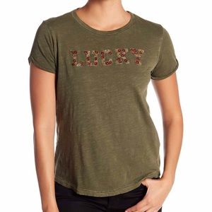NWT Lucky Brand Basic Crew T Shirt